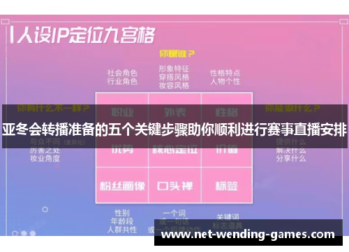 亚冬会转播准备的五个关键步骤助你顺利进行赛事直播安排